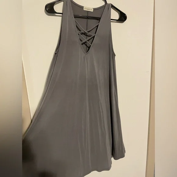 82 Ginger G Gray Large Cross Dress - Picture 2 of 4